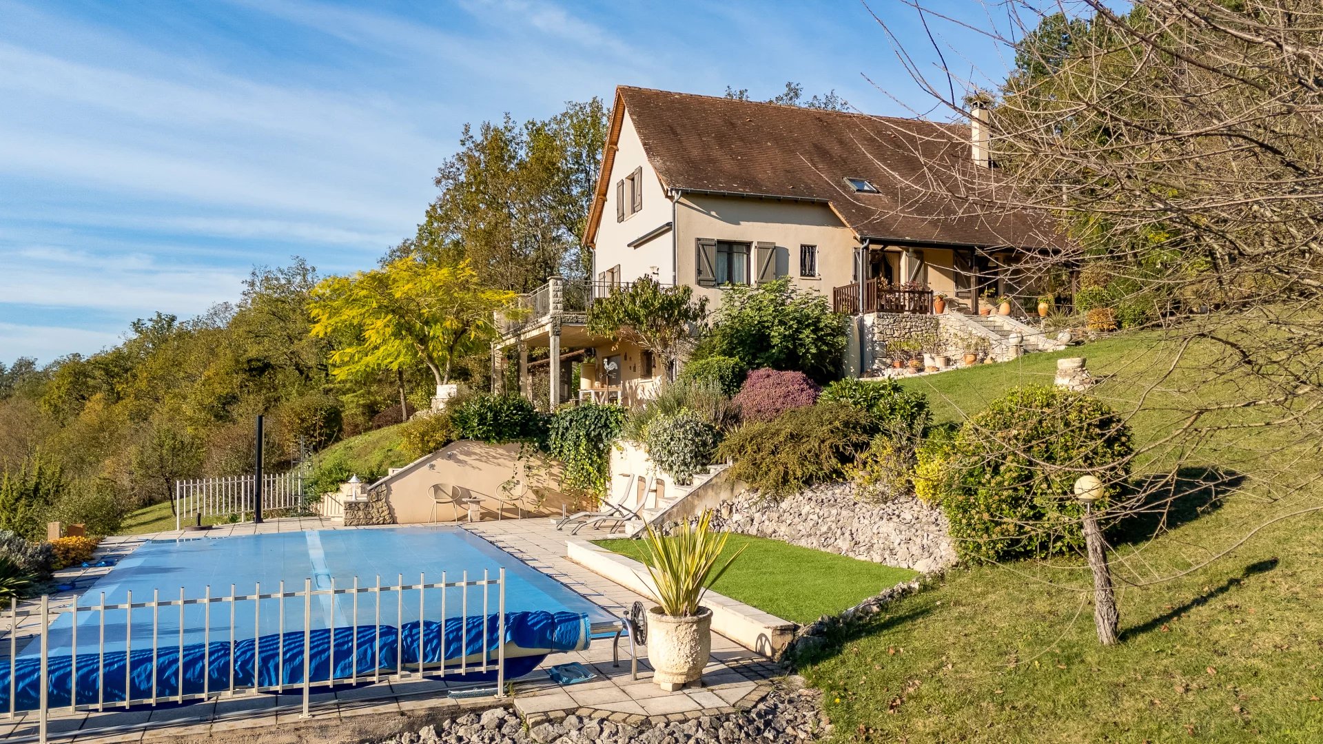 House in Gourdon - view 1