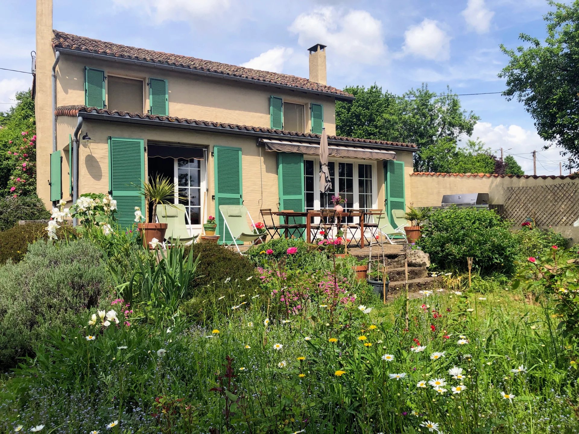 House in Moussac - view 1