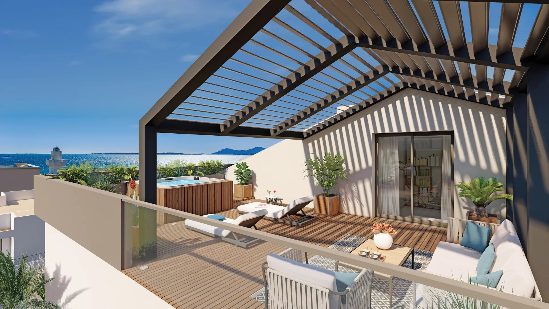 Apartment in Antibes - view 1