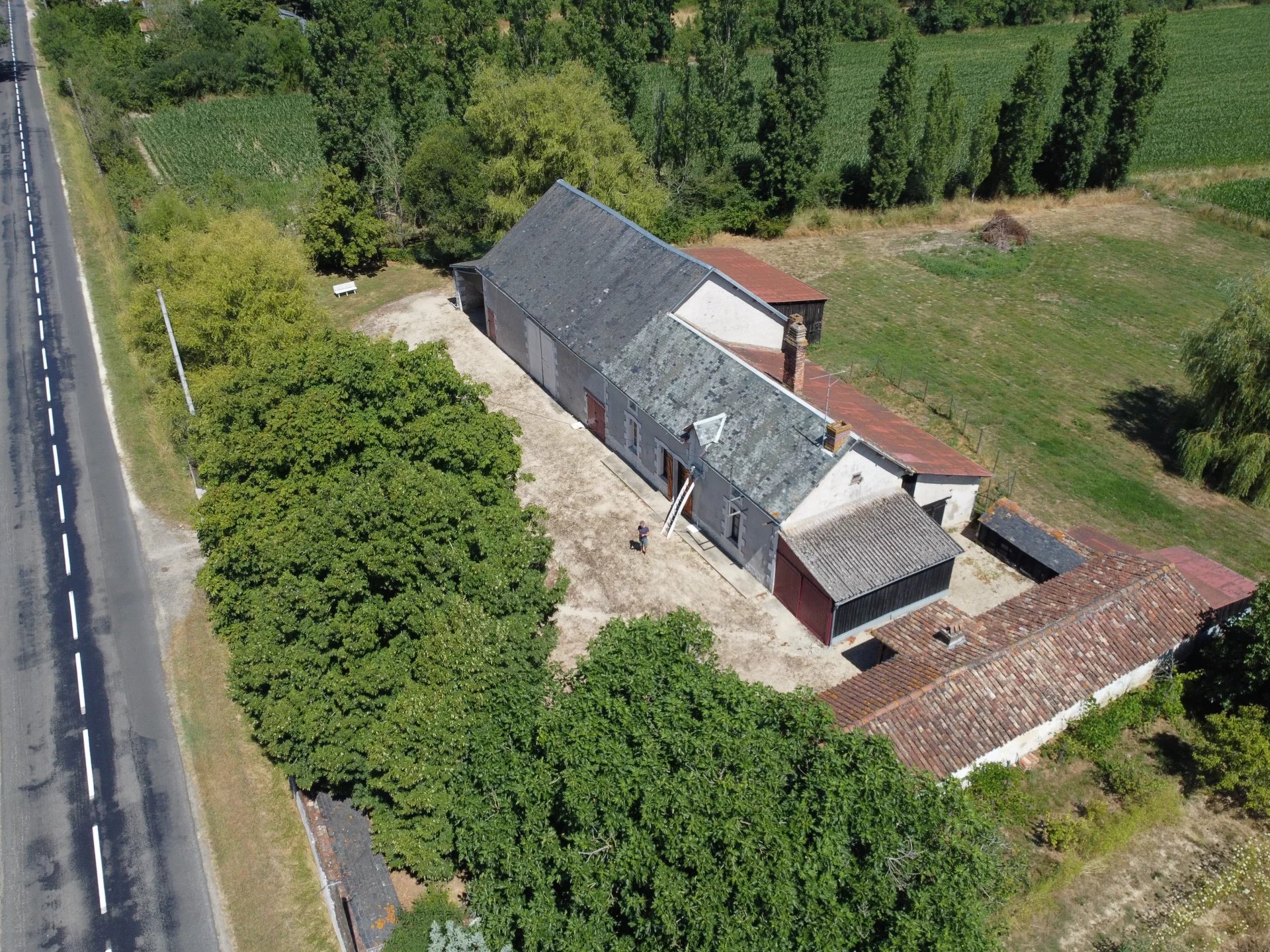 House in La Puye - view 1