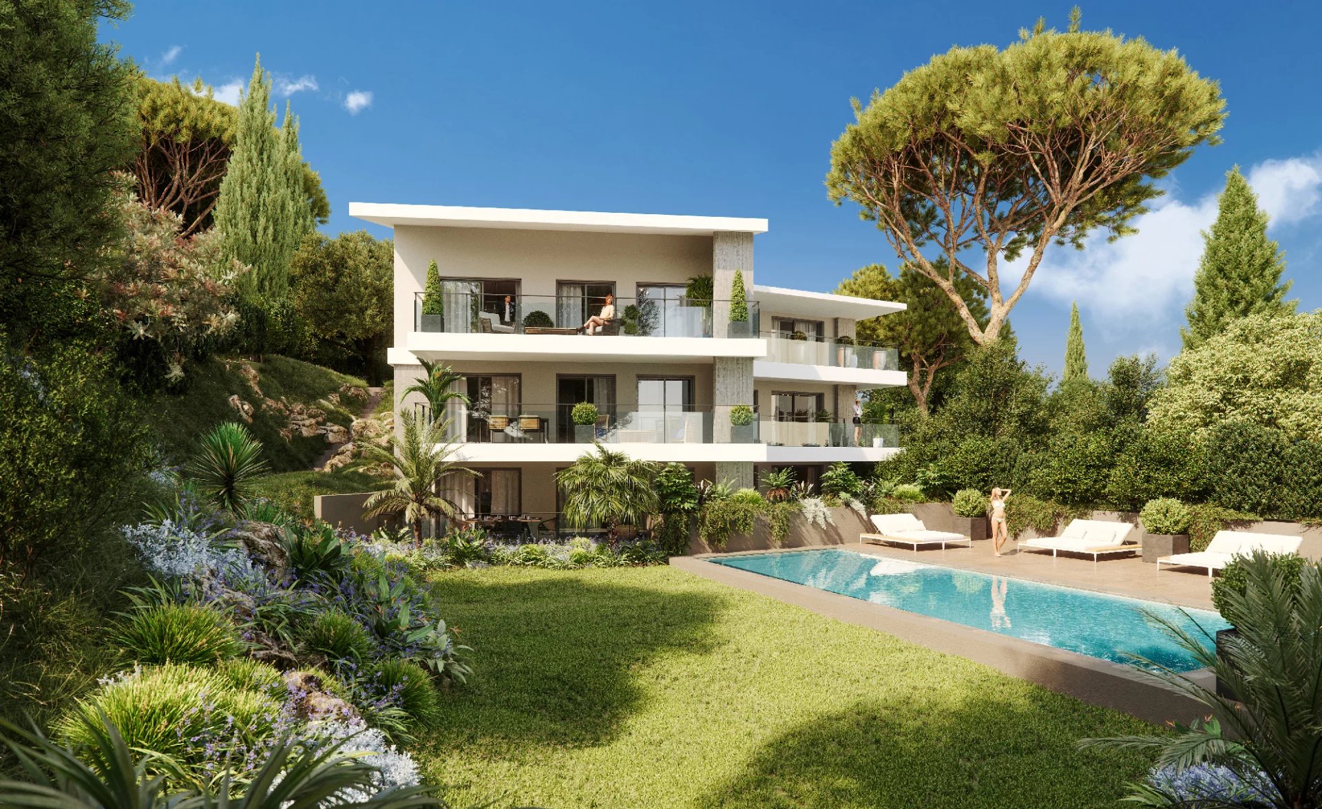 Apartment in Cannes - view 1