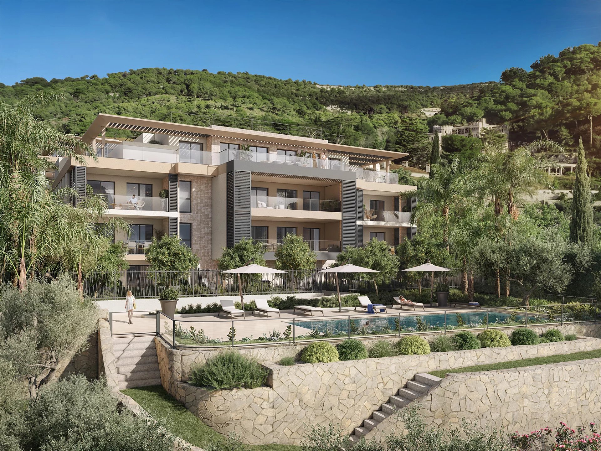 Apartment in Eze - view 1