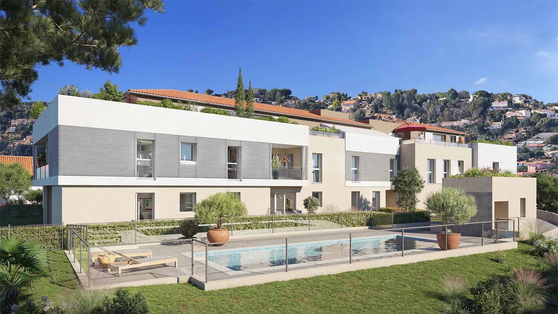 Apartment in Vallauris - view 1