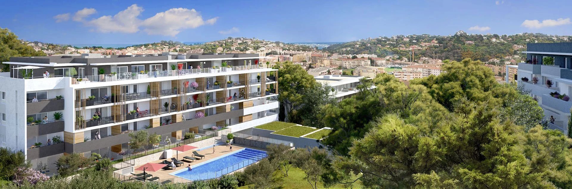 Apartment in Vallauris - view 1