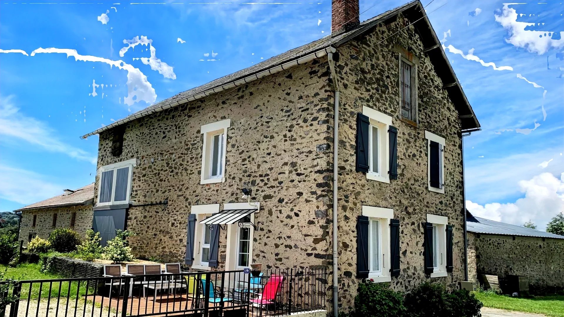 House in Chalus - view 1
