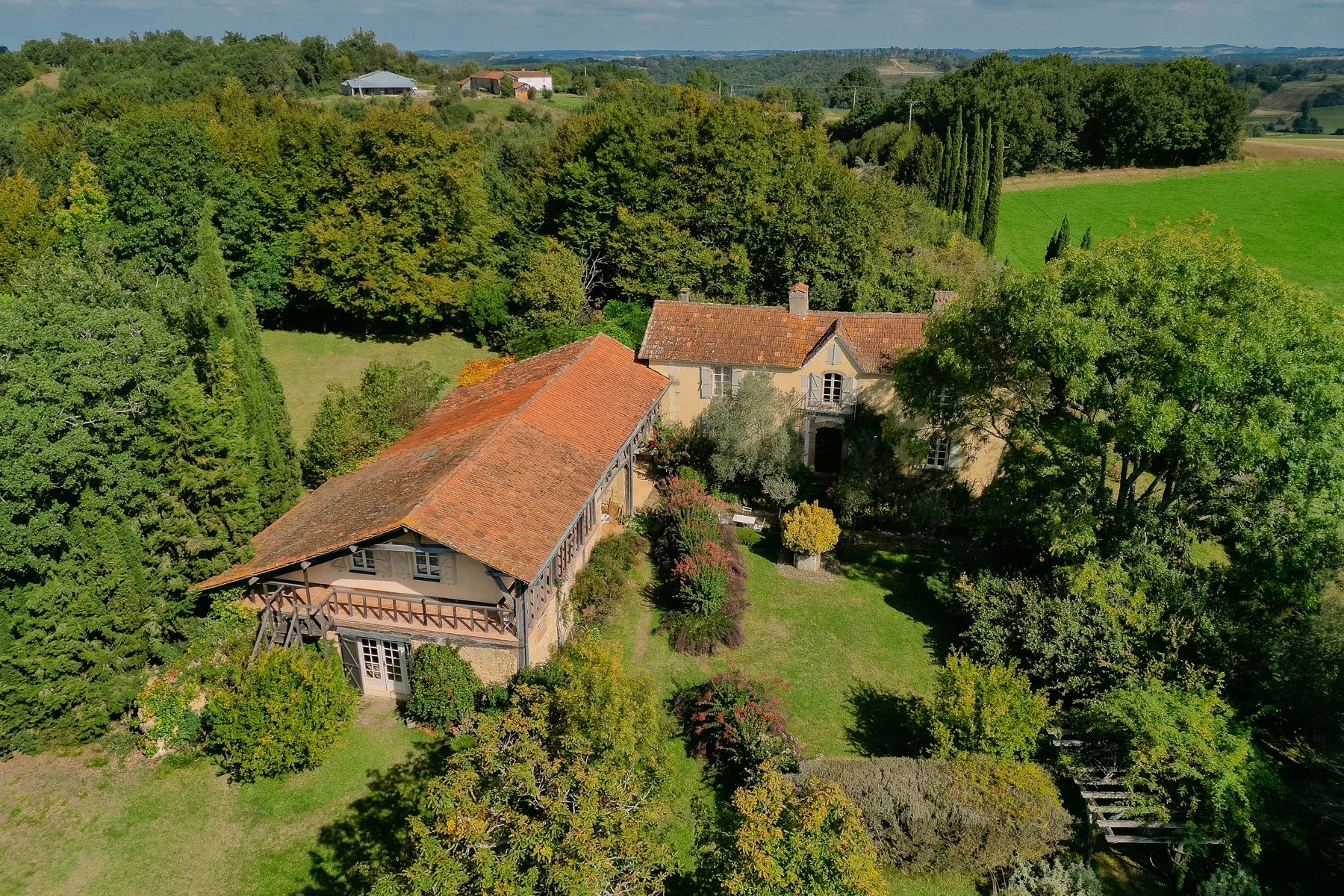 House in Marciac - view 1