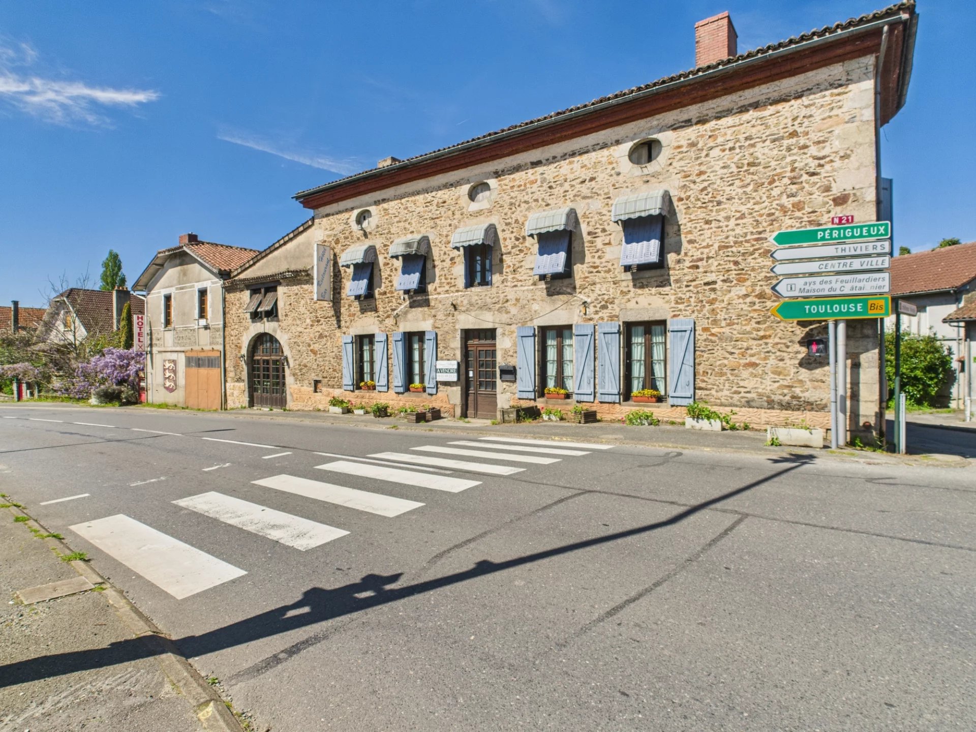 House in Chalus - view 1