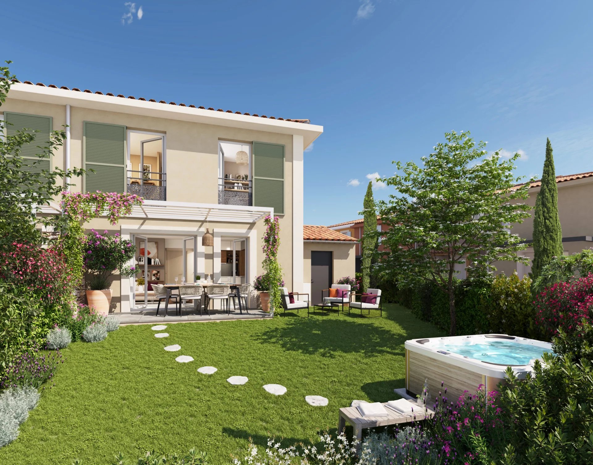Villa in Cogolin - view 1