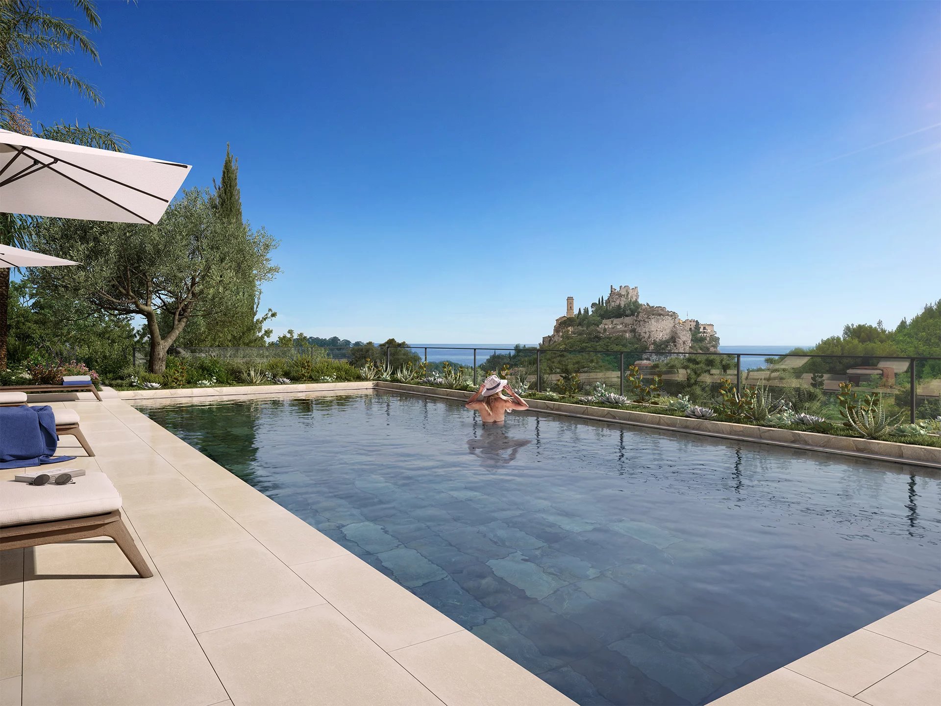 Apartment in Eze - view 1