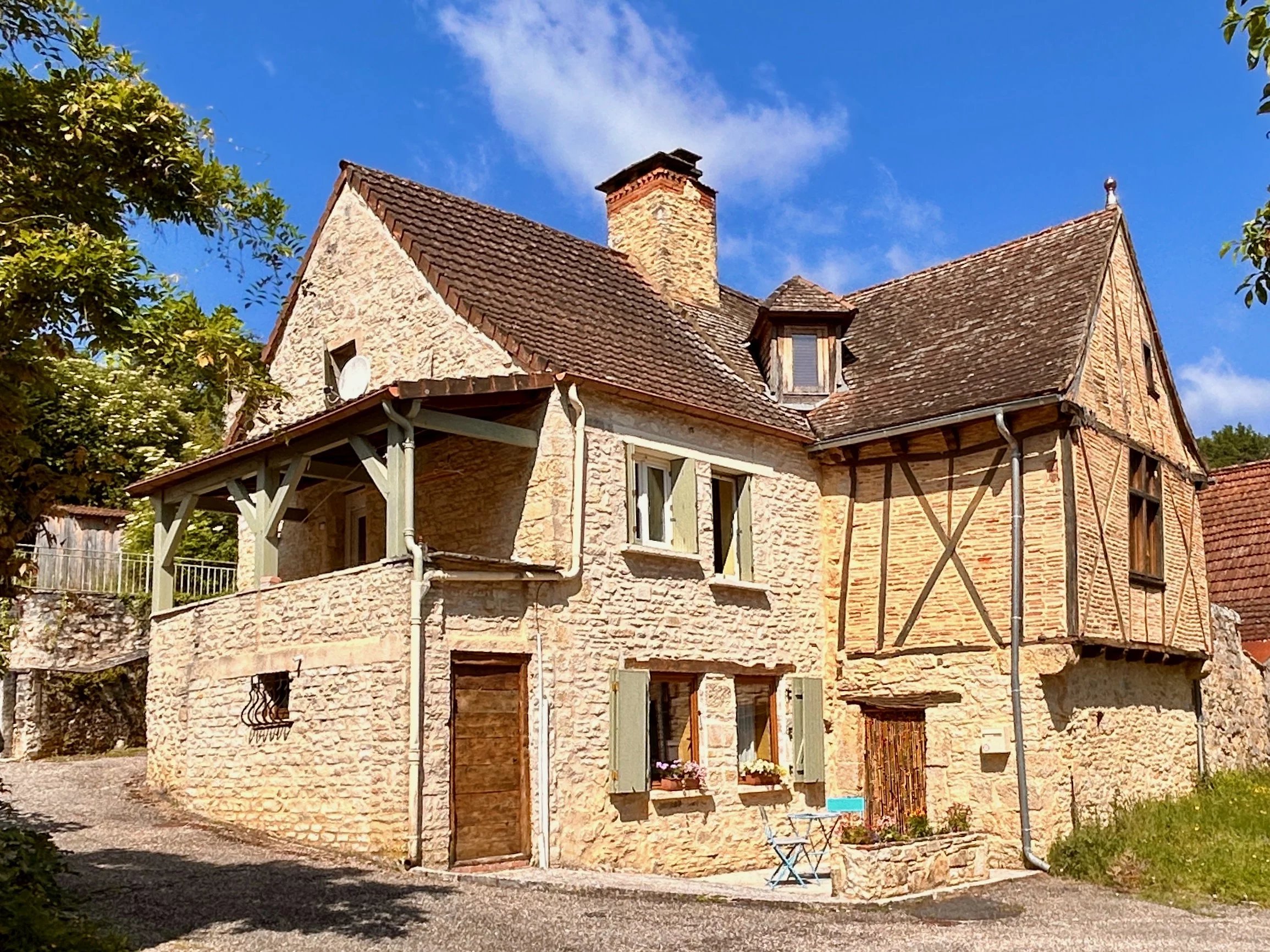 House in Gourdon - view 1