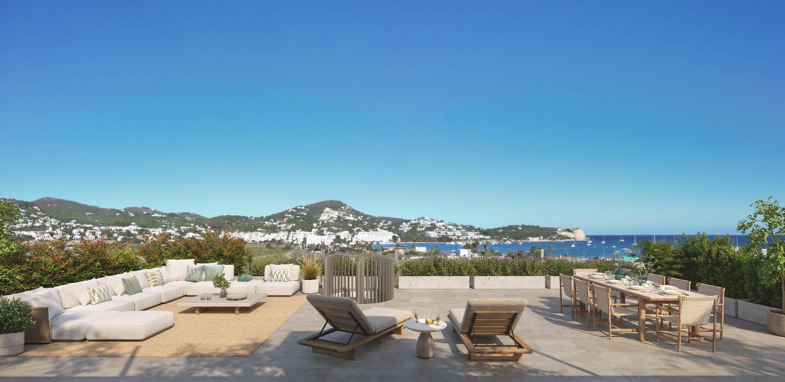 Penthouse in Ibiza Town - view 1