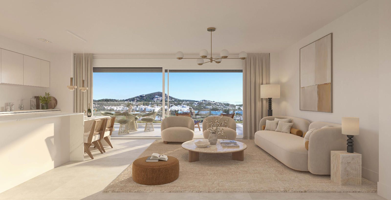 Penthouse in Ibiza Town - view 1