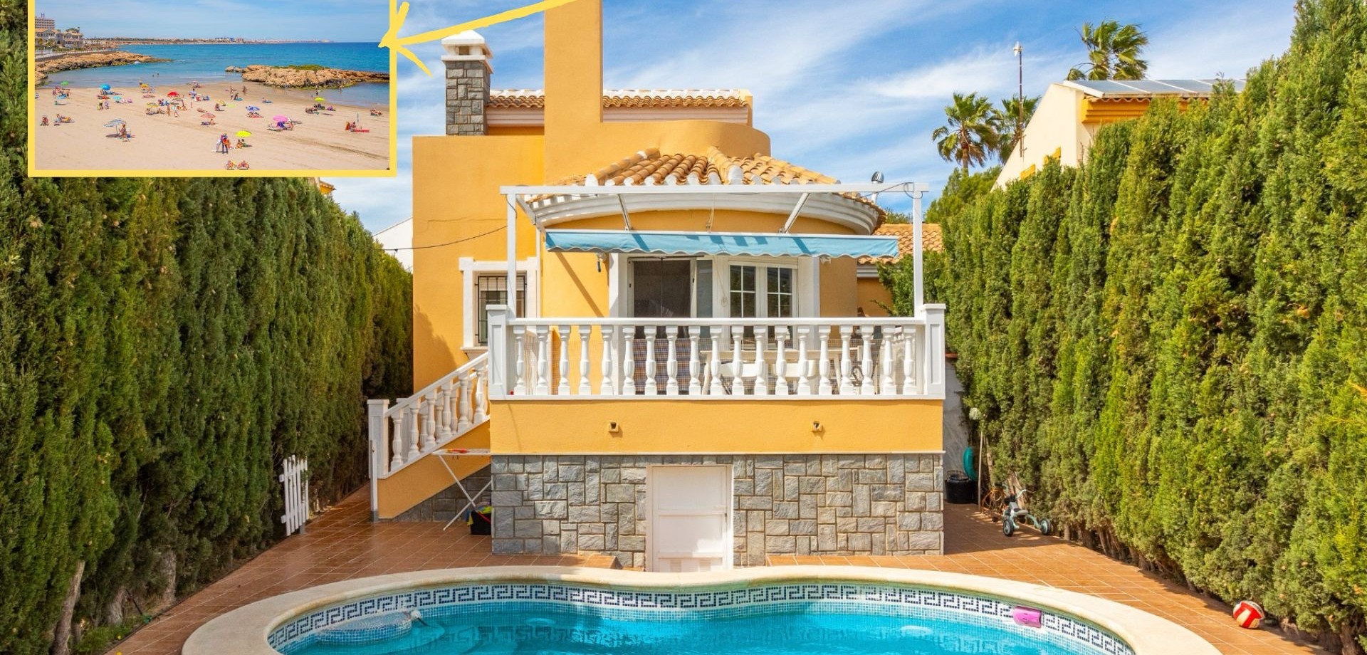 House in Cabo Roig - view 1