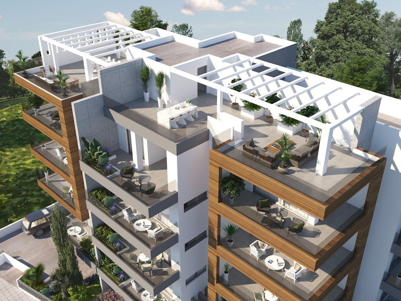 Penthouse in Agioi Konstantinos kai Eleni - view 1