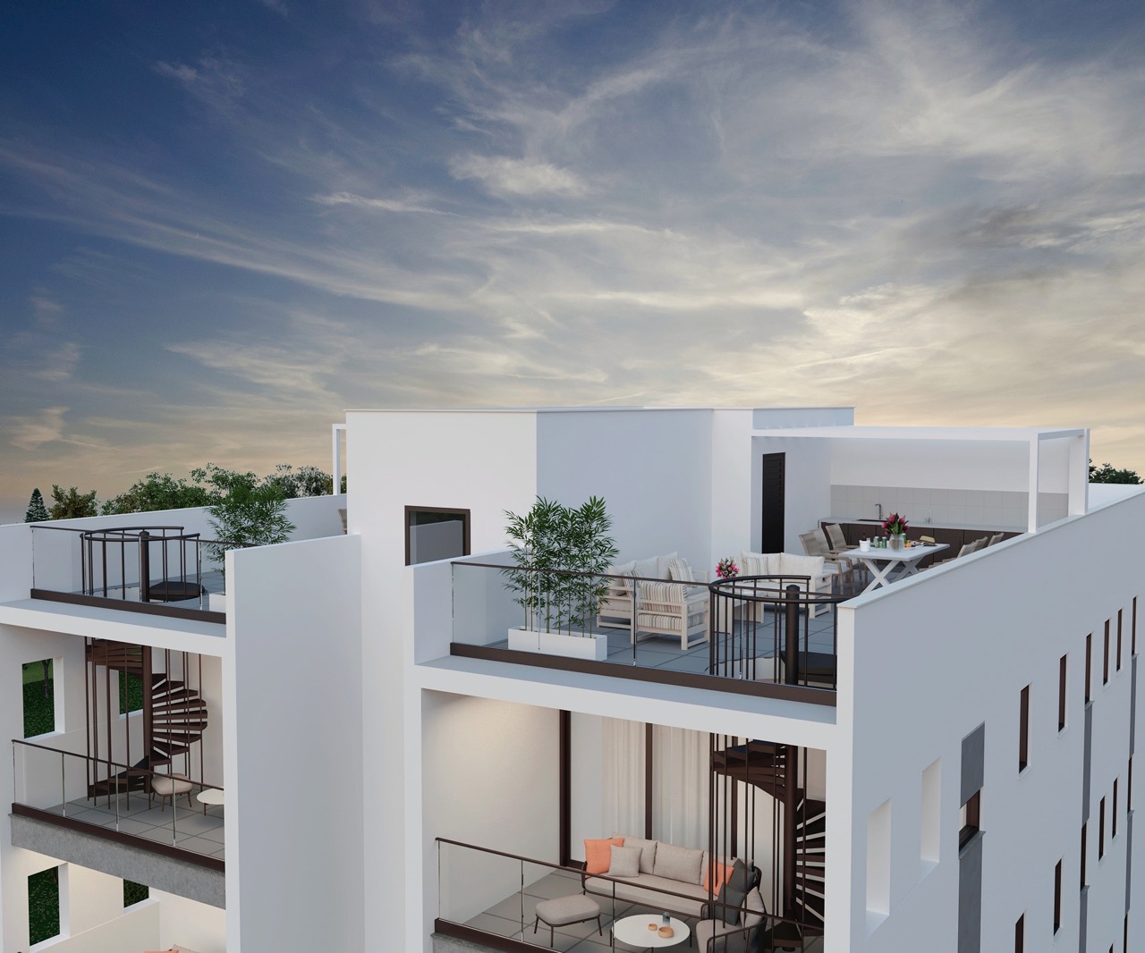 Penthouse in Larnaca - view 1