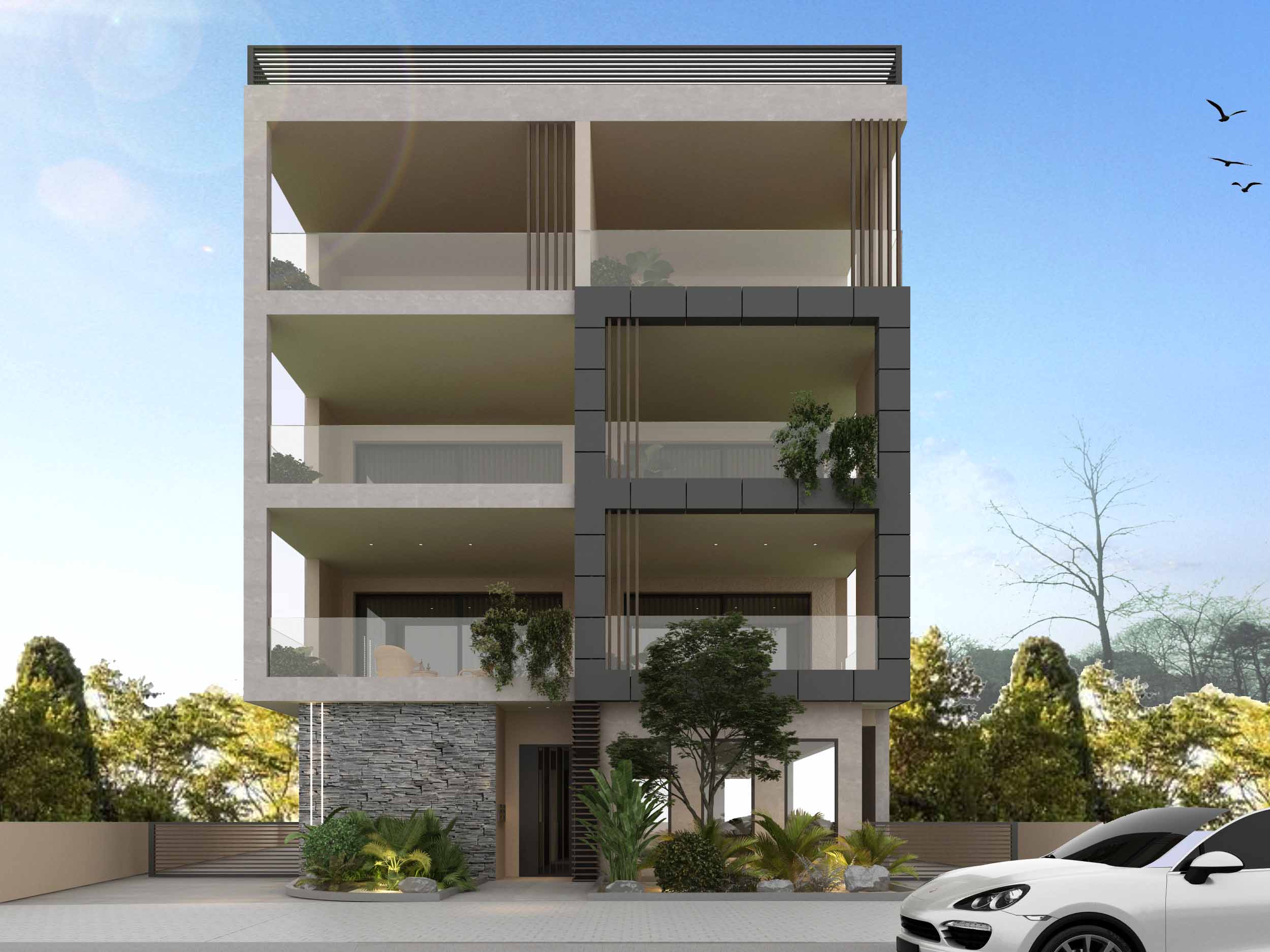 Penthouse in Lefkosia - view 1