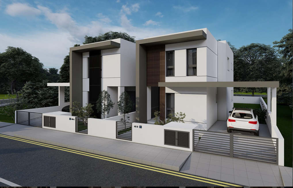 House in Archangelos - view 1