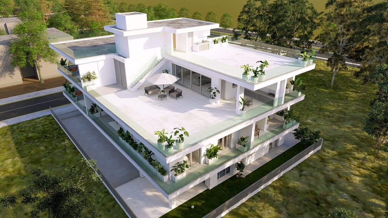 Penthouse in Strovolos - view 1