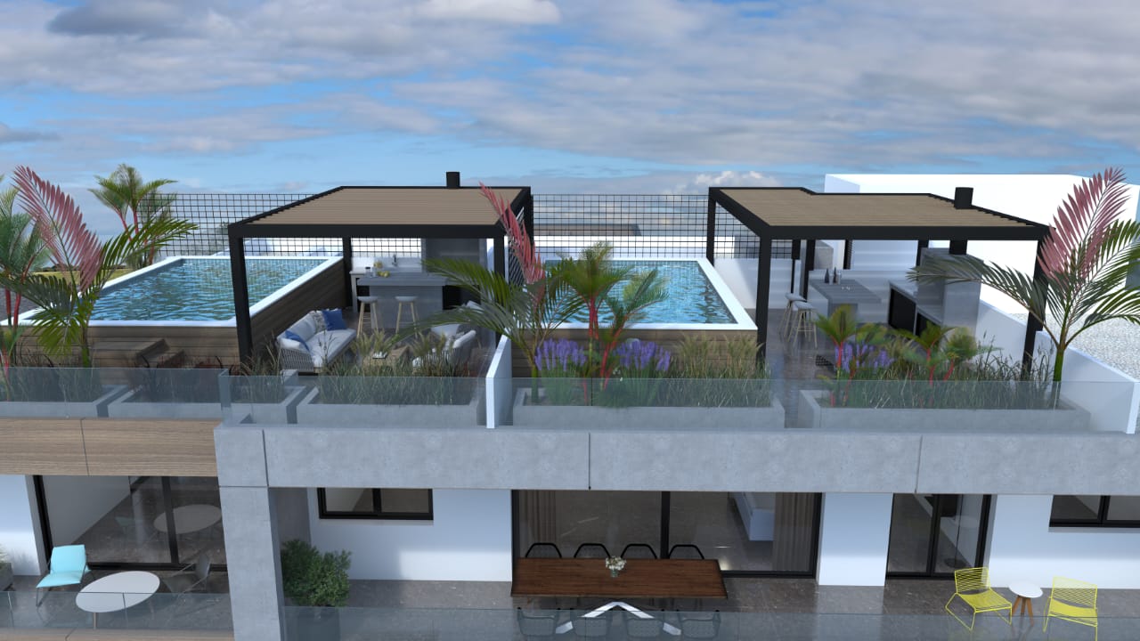 Penthouse in Germasogeia River - view 1