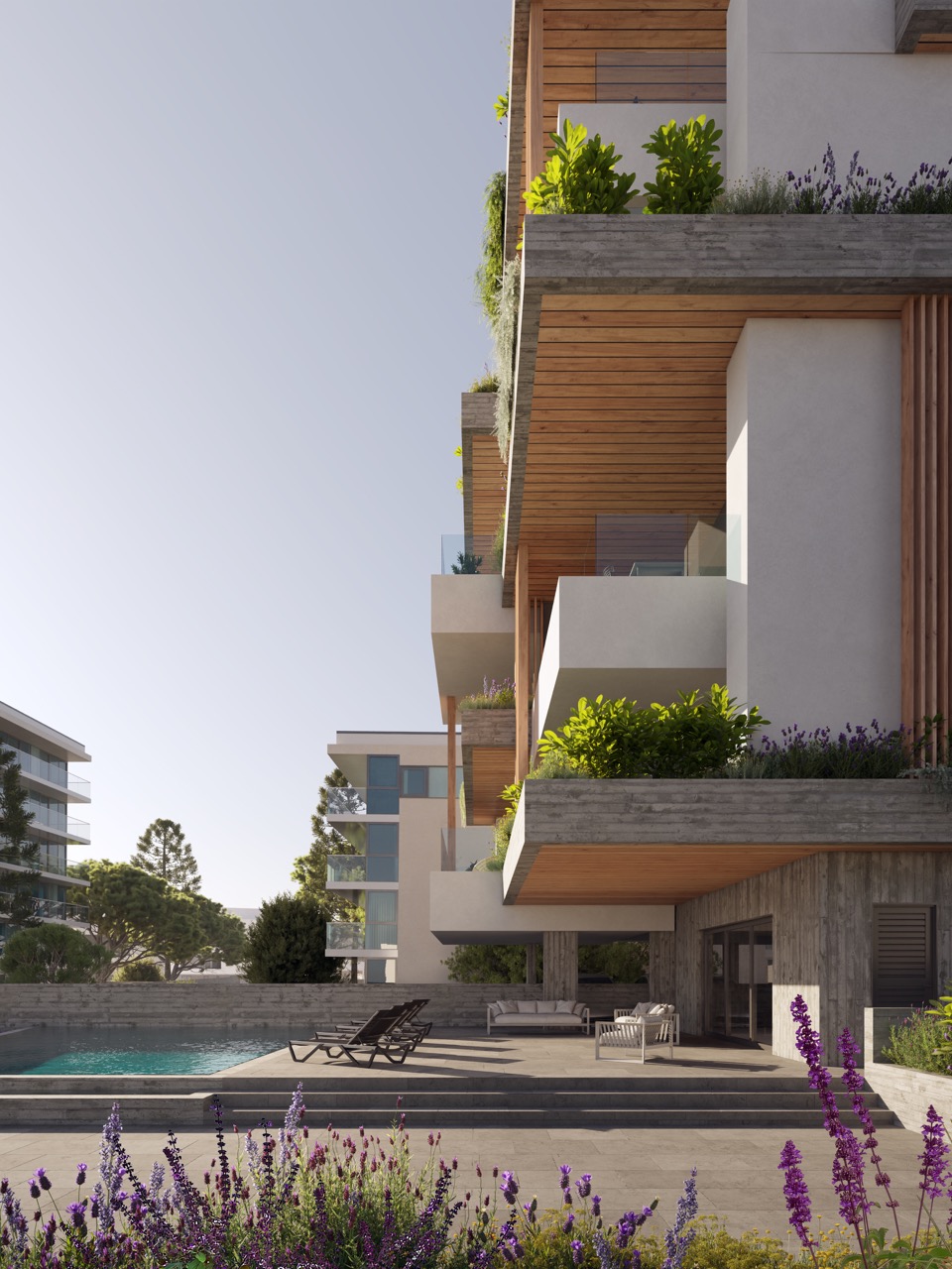 Penthouse in Germasogeia River - view 1