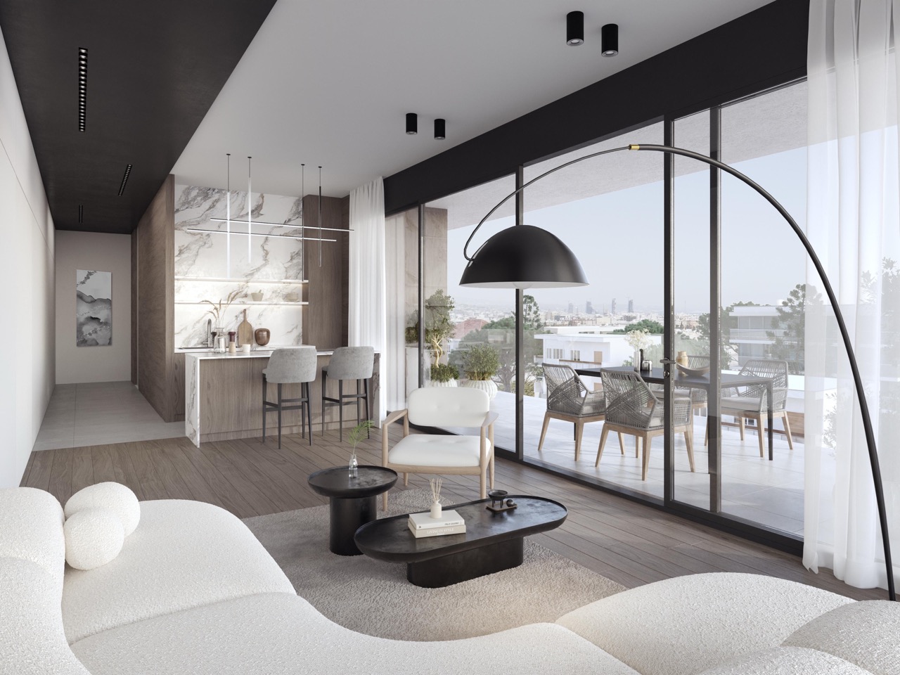 Apartment in Germasogeia River - view 1