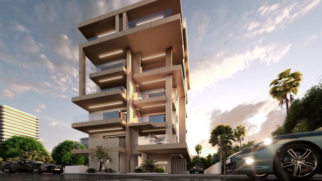 Penthouse in Palouriotissa - view 1