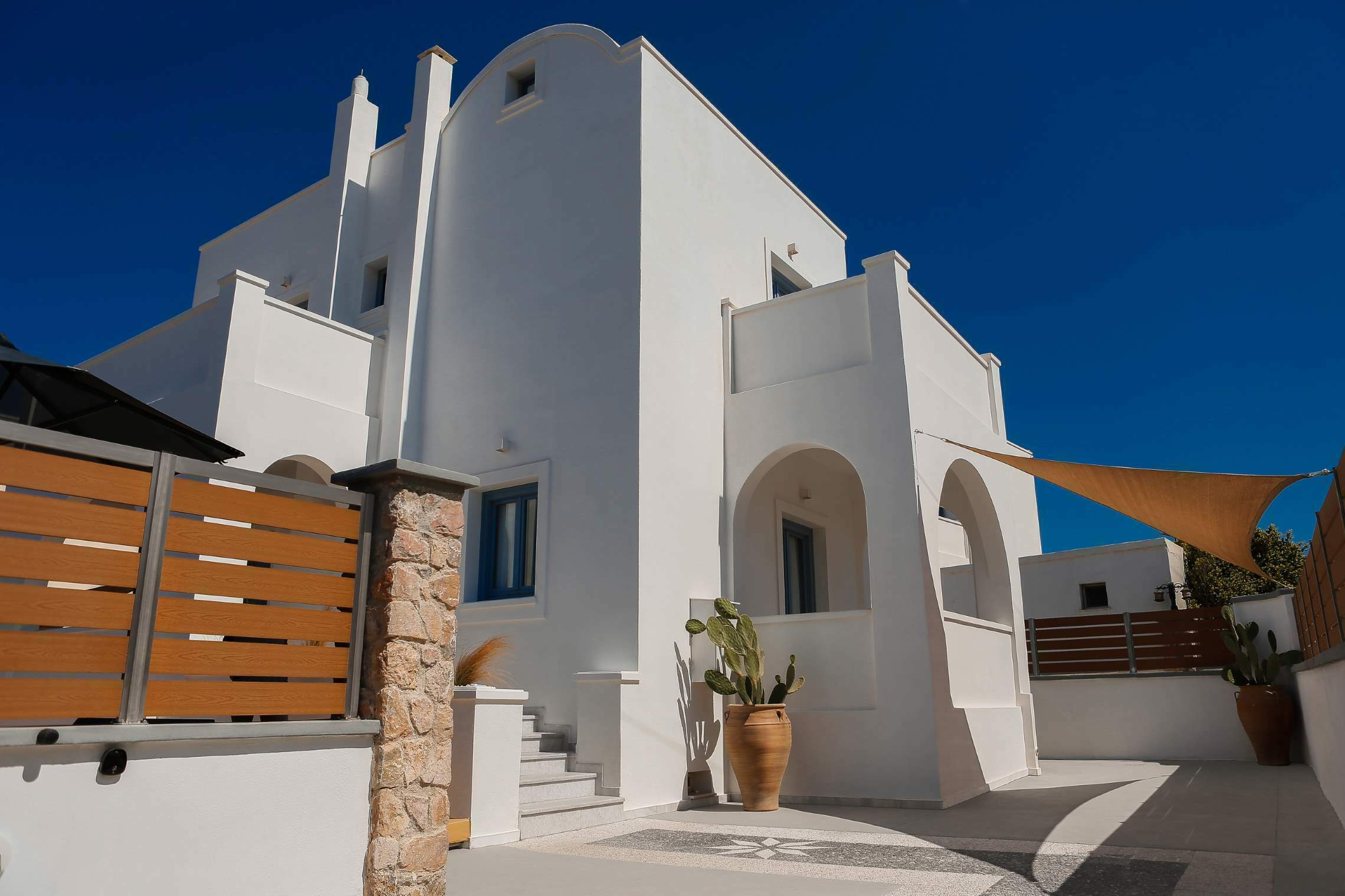 Villa in Monolithos - view 1