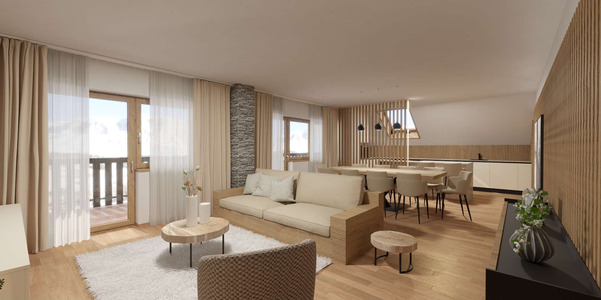 Penthouse in Bolzano - view 1