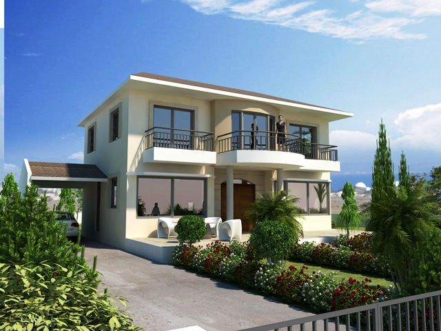 House in Deryneia - view 1