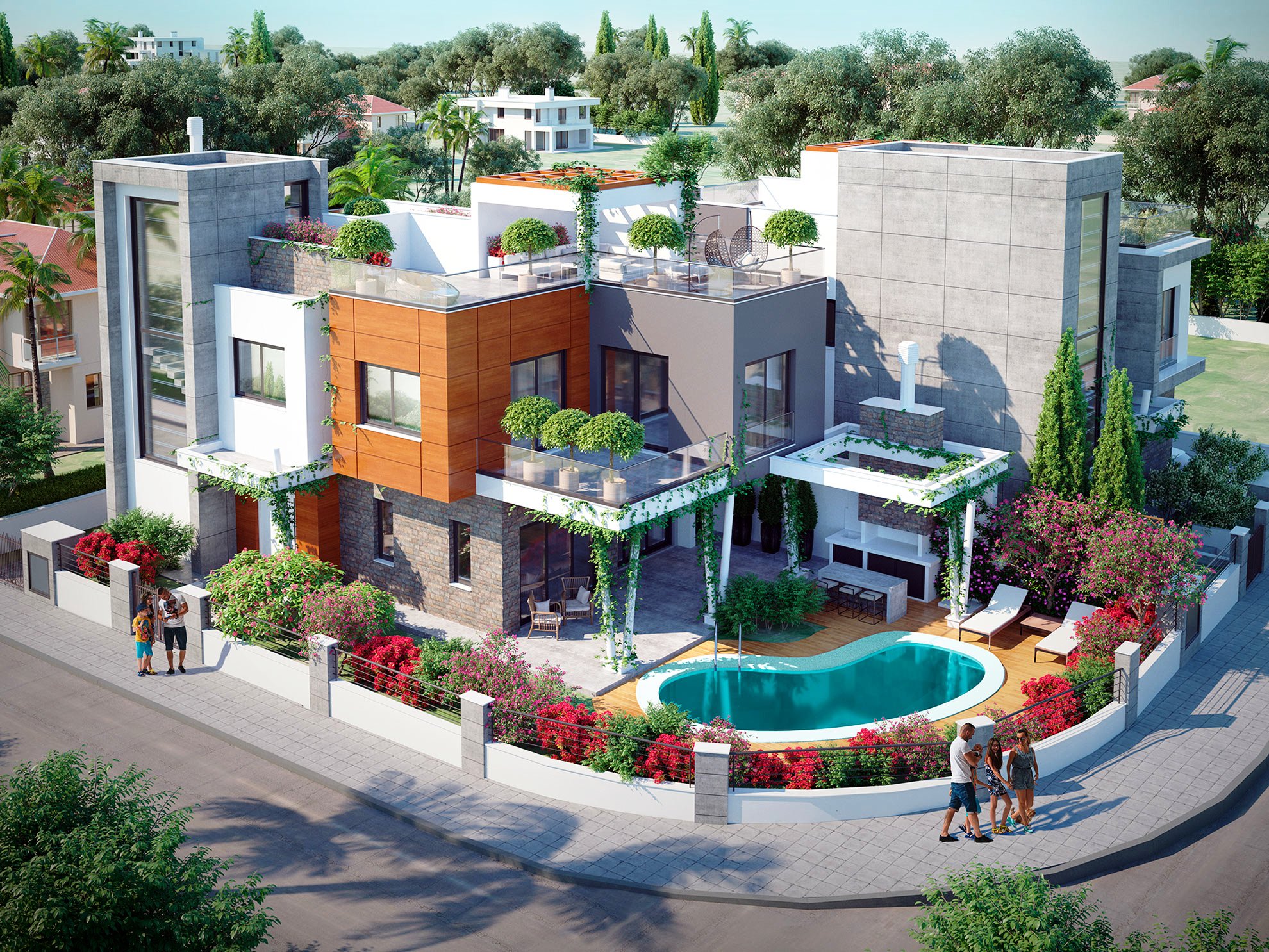 House in Ayios Athanasios (quarter) - view 1