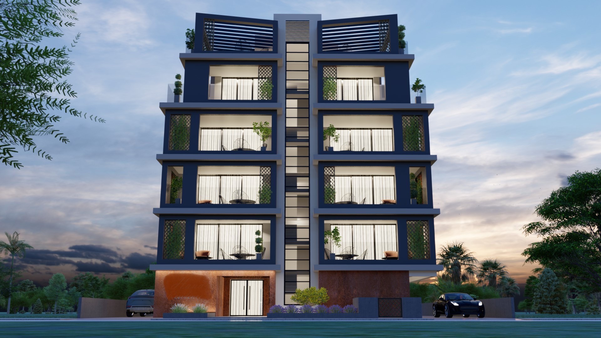 House in Skala - view 1