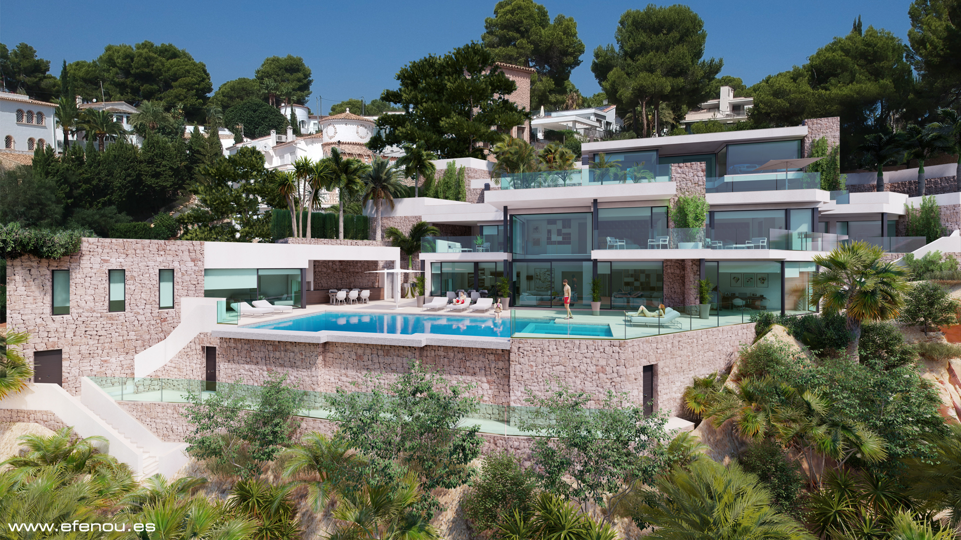 Villa in Moraira - view 1
