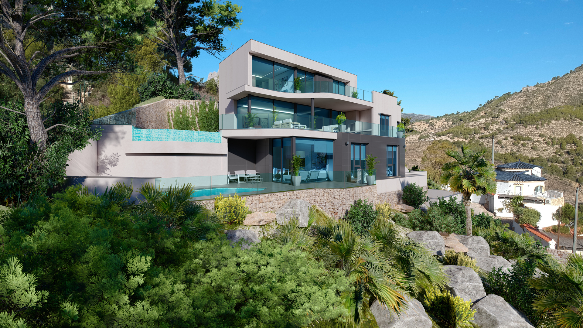 Villa in Calp - view 1