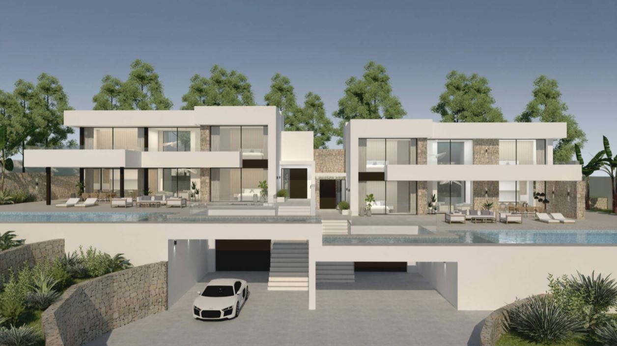Villa in Moraira - view 1