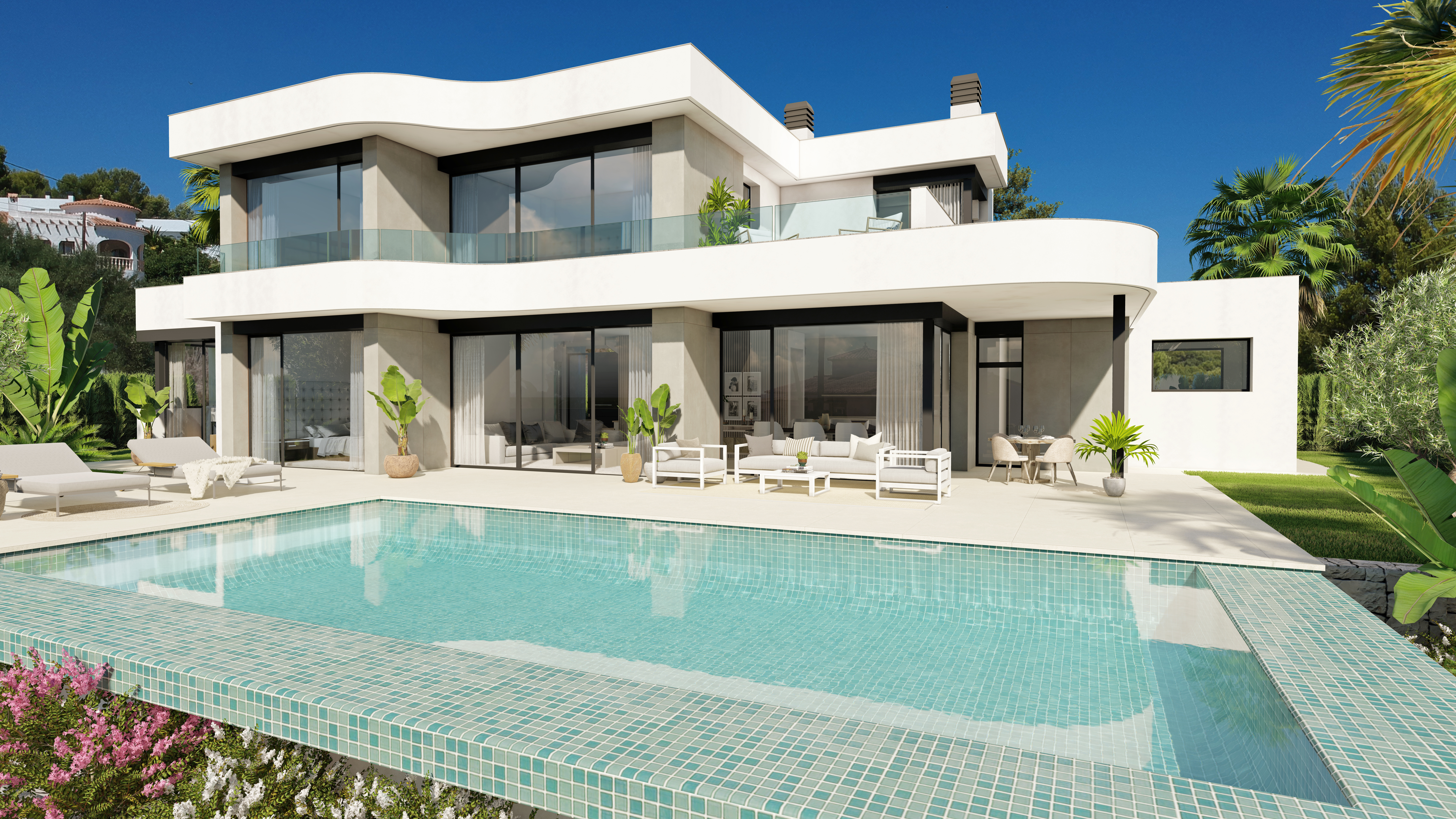 Villa in Moraira - view 1
