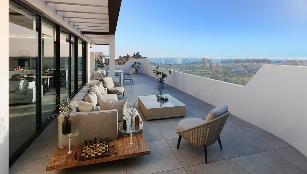 Penthouse in Estepona - view 1