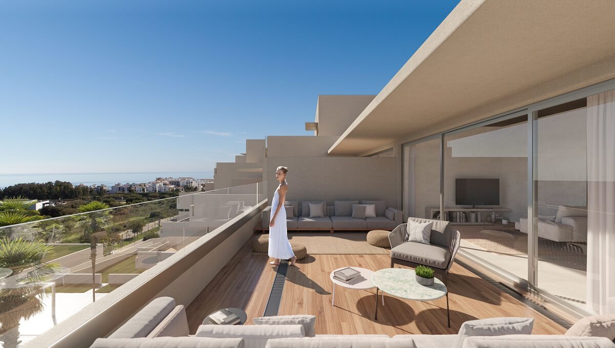 Penthouse in Estepona - view 1