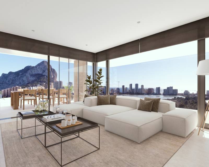 Penthouse in Calp - view 1