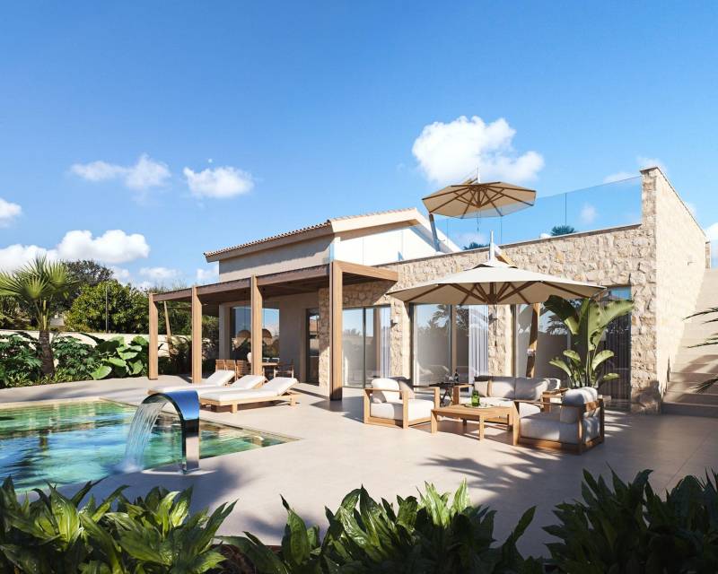 Villa in Cala Reona - view 1