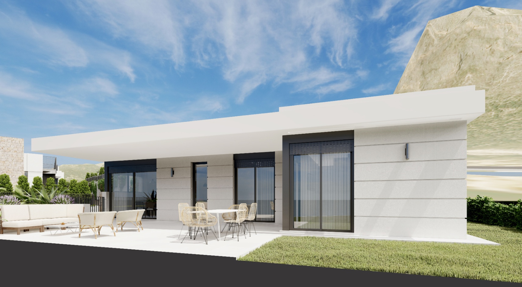 Villa in Polop - view 1