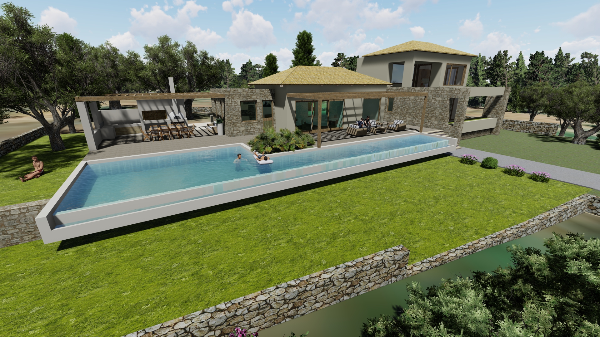 Land in Vafes - view 1