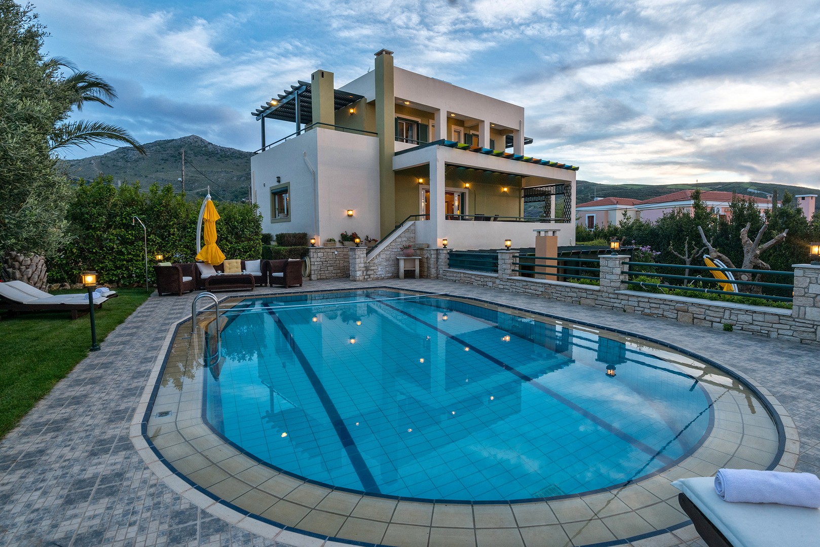 Villa in Roussospiti - view 1