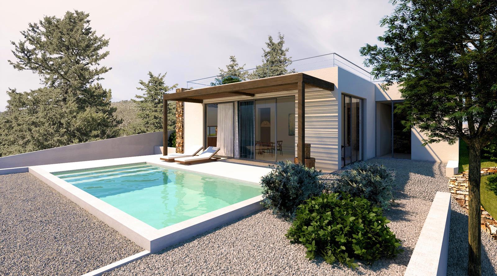 Villa in Vafes - view 1