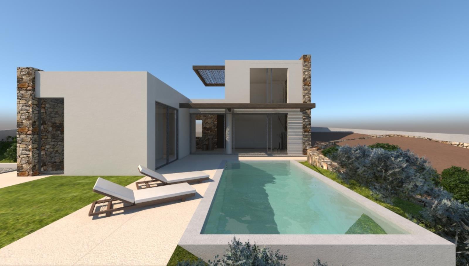 Villa in Vafes - view 1