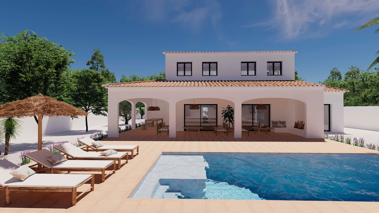 Villa in Moraira - view 1
