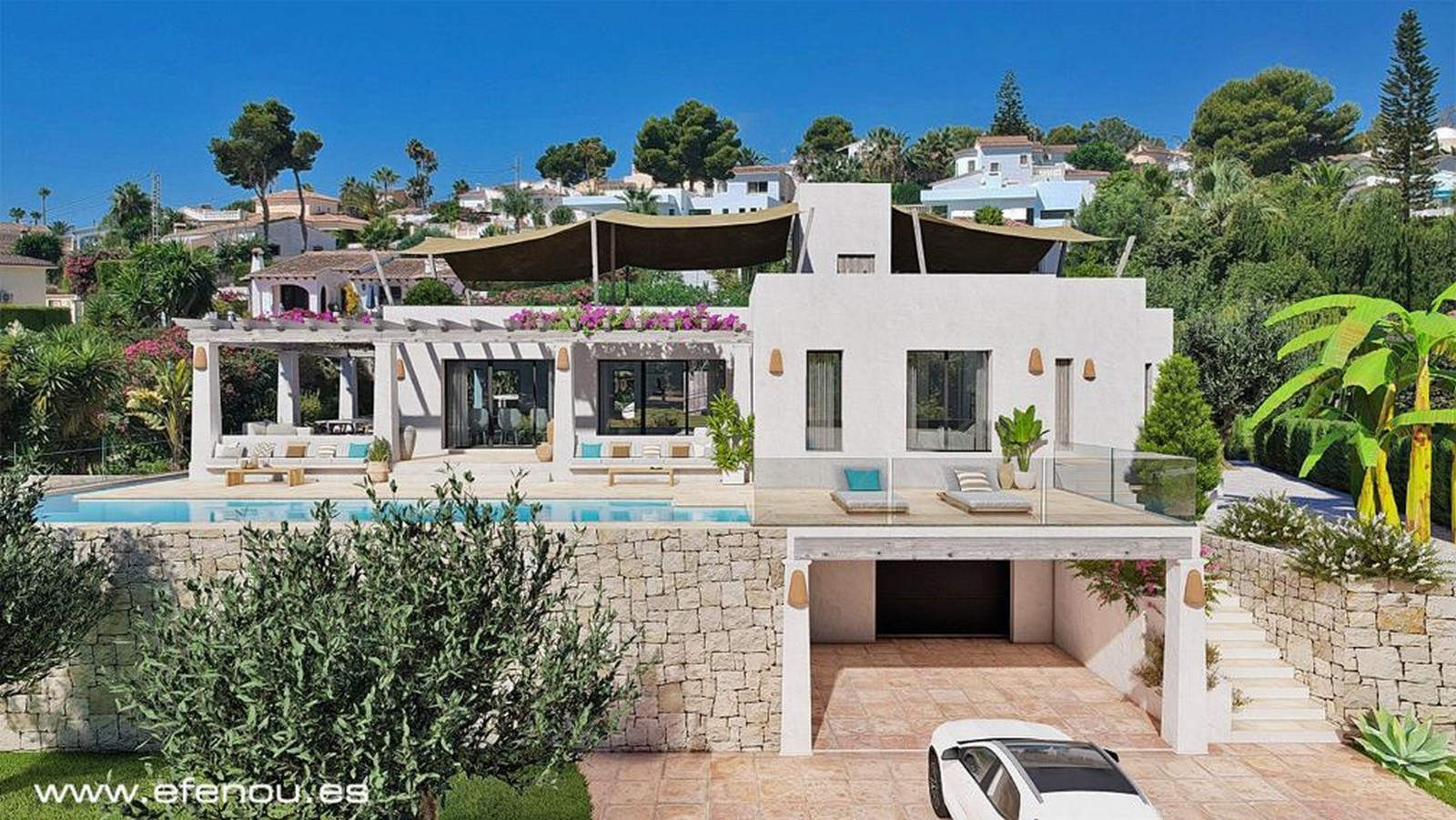 Villa in Moraira - view 1