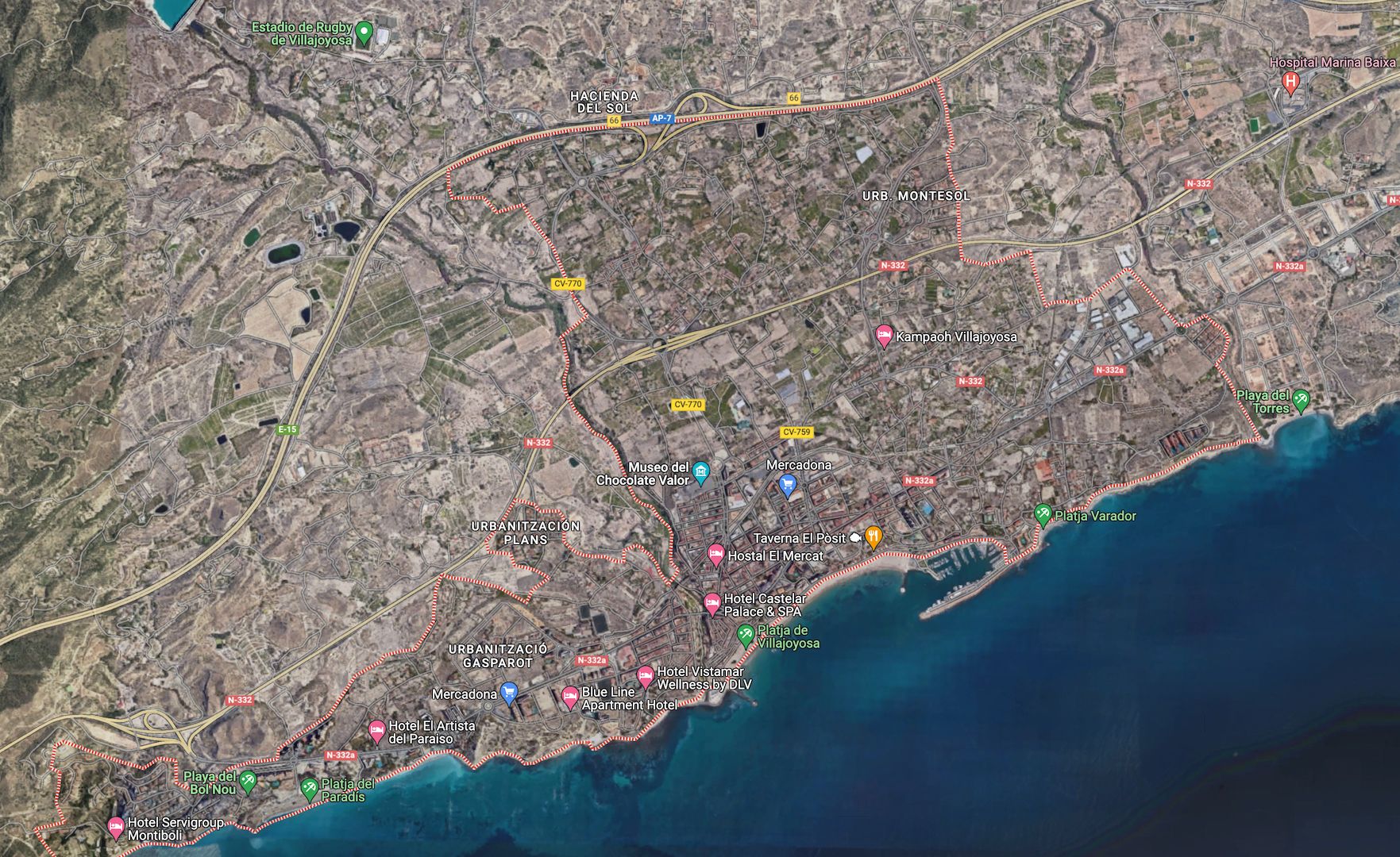 Land in Villajoyosa - view 1