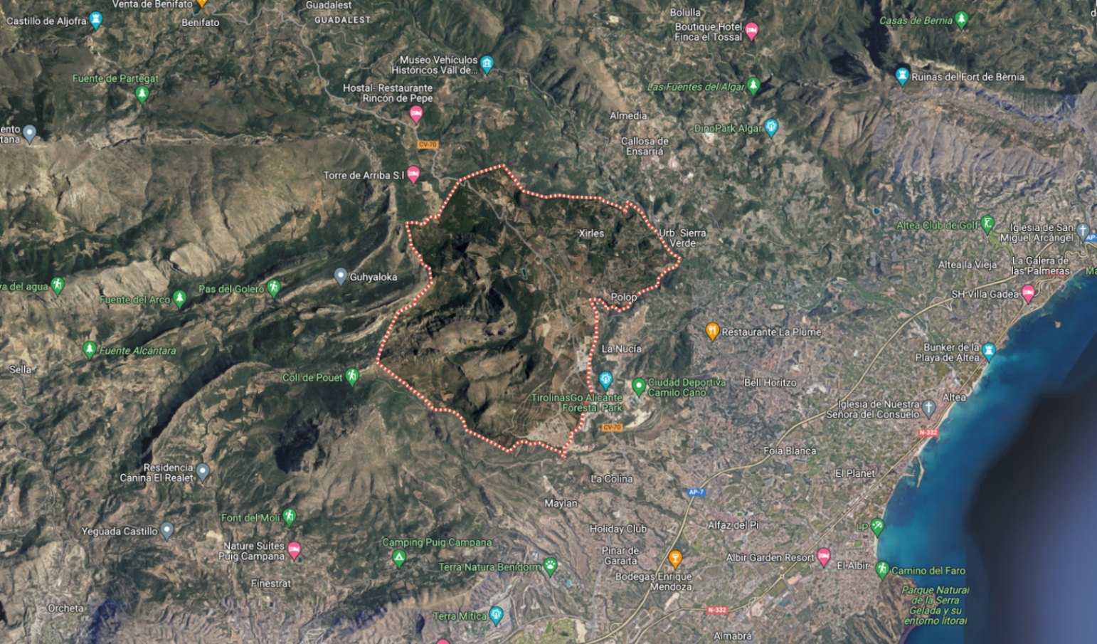 House in Polop - view 1