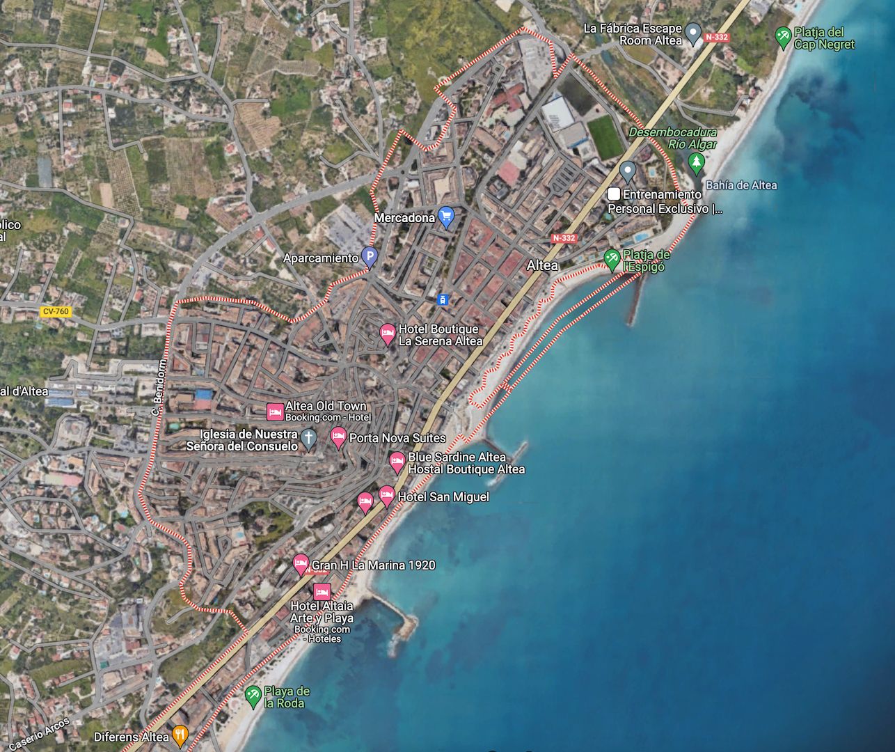 House in Altea - view 1