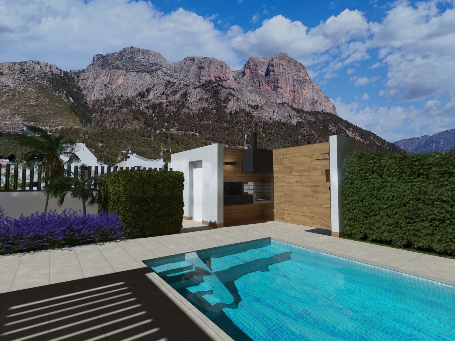 Villa in Polop - view 1
